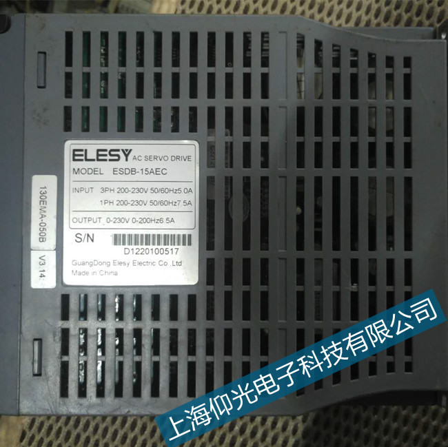 江門伊萊斯伺服驅(qū)動器AL.002過流故障維修維護(hù)
