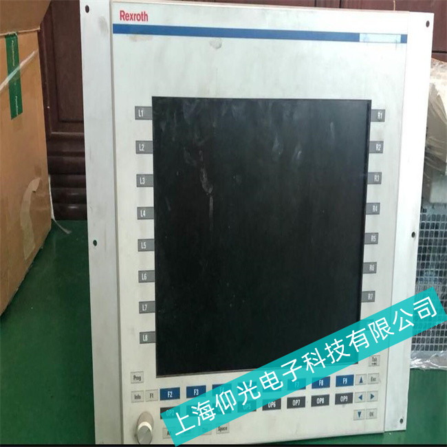 海寧市噴涂線(xiàn)博士Rexroth力士樂(lè)觸摸屏VDP80.1FA白屏重啟又好