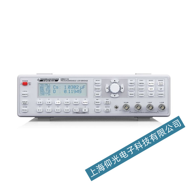 羅德與施瓦茨HM8118 LCR表顯示過(guò)載故障維修